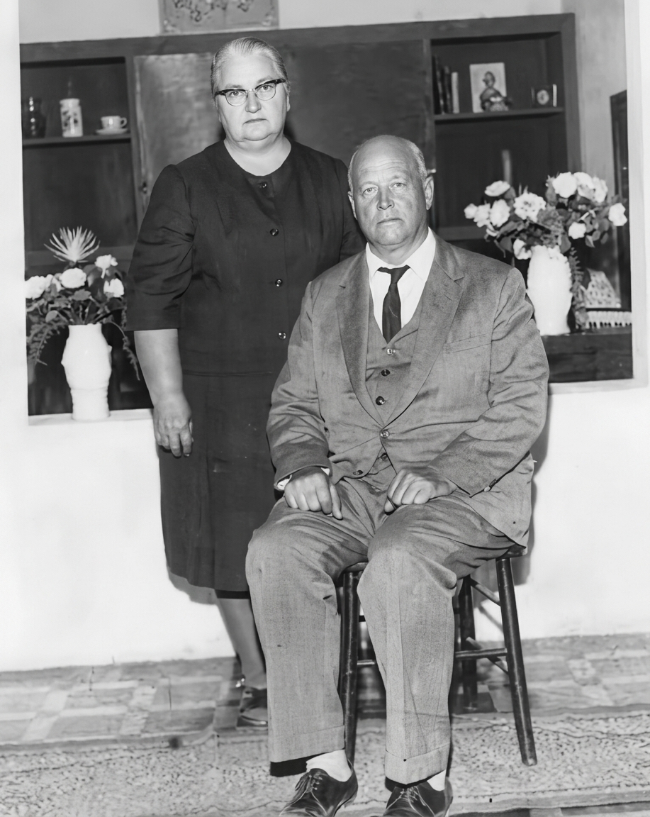 Pr. Alfredo Rudzit ao lado de sua esposa